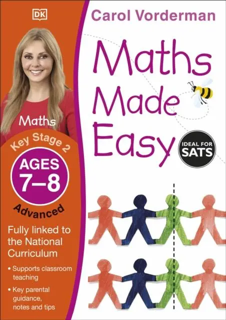 Cover: 9781409344797 | Maths Made Easy: Advanced, Ages 7-8 (Key Stage 2) | Carol Vorderman