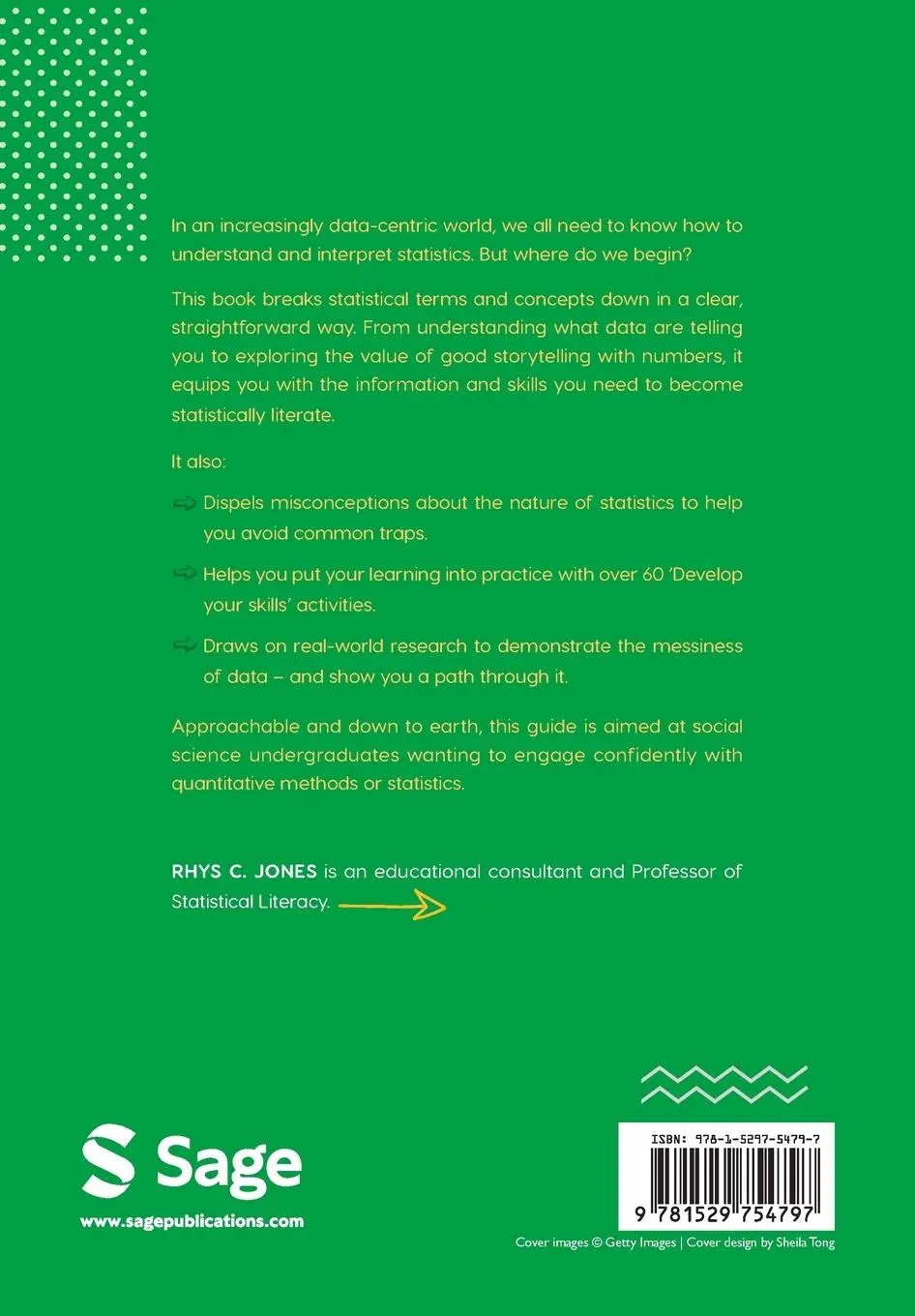 Rückseite: 9781529754797 | Statistical Literacy | Rhys Jones | Taschenbuch | Englisch | 2024