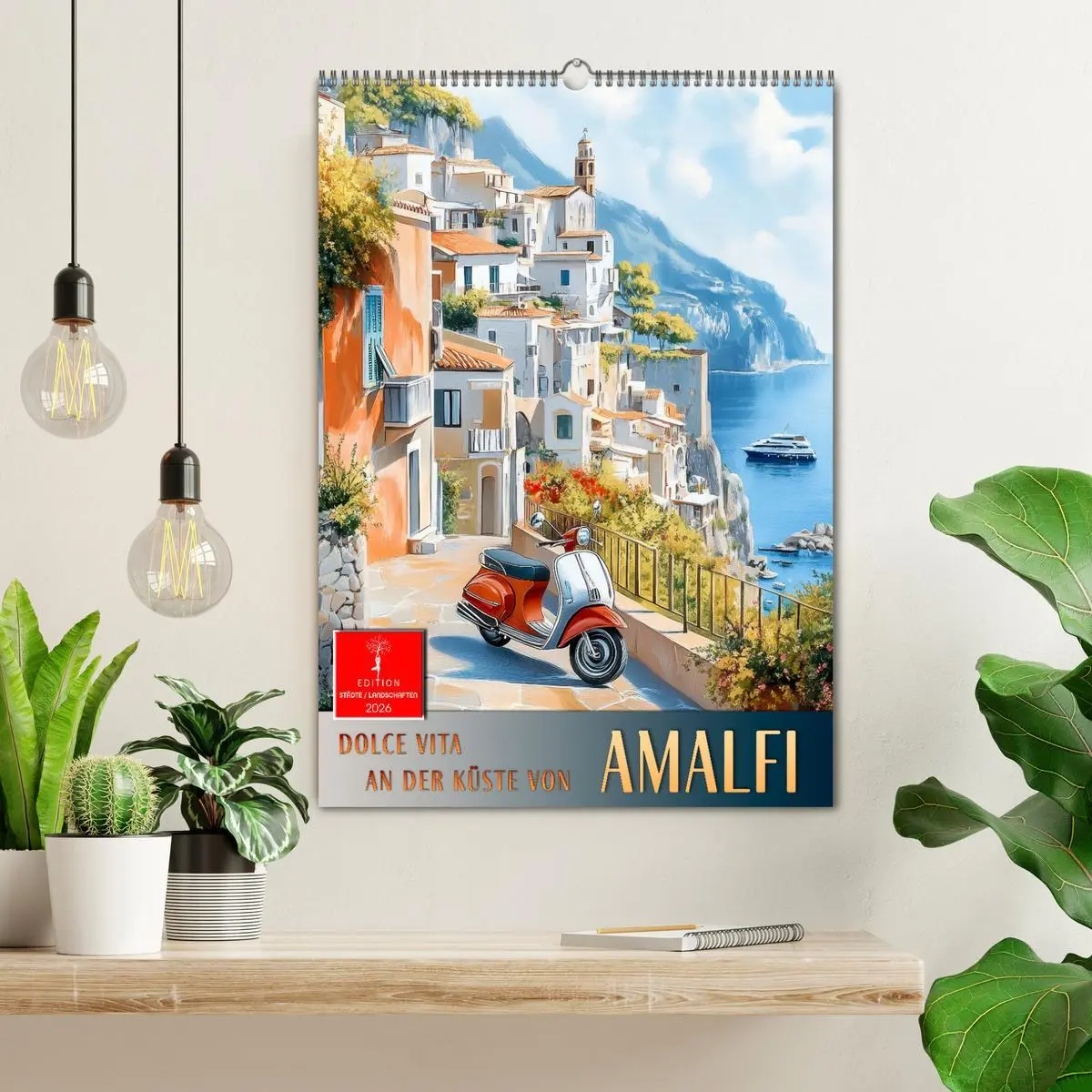 Bild: 9783457284797 | Dolce Vita an der Küste von Amalfi (Wandkalender 2026 DIN A2 hoch),...