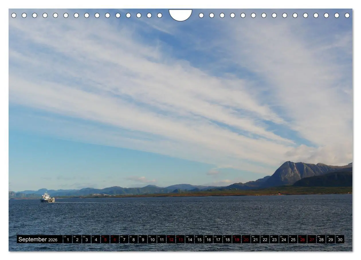 Bild: 9783457354797 | Bergen - Kirkenes - Bergen mit dem Postschiff (Wandkalender 2026...