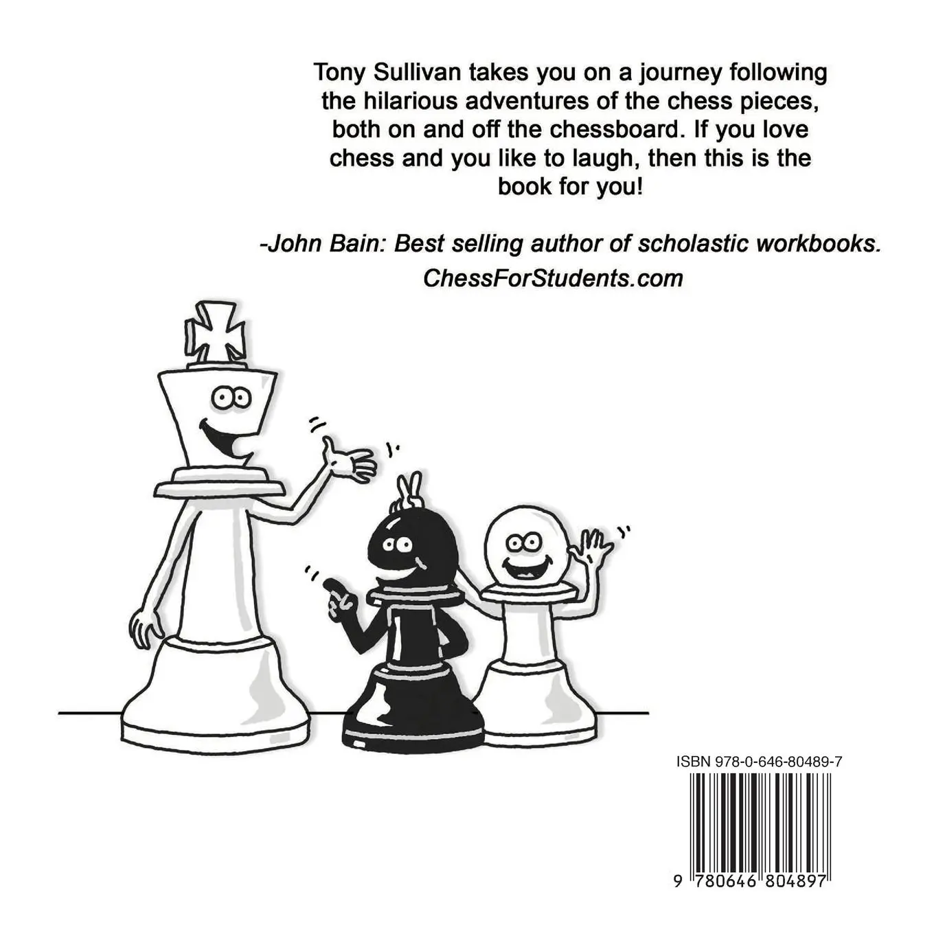 Rückseite: 9780646804897 | Chess Peace | Cartoons by Tony Sullivan | Tony Sullivan | Taschenbuch