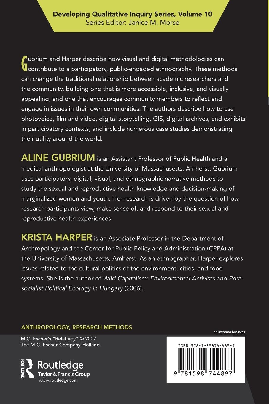 Rückseite: 9781598744897 | Participatory Visual and Digital Methods | Aline Gubrium (u. a.)