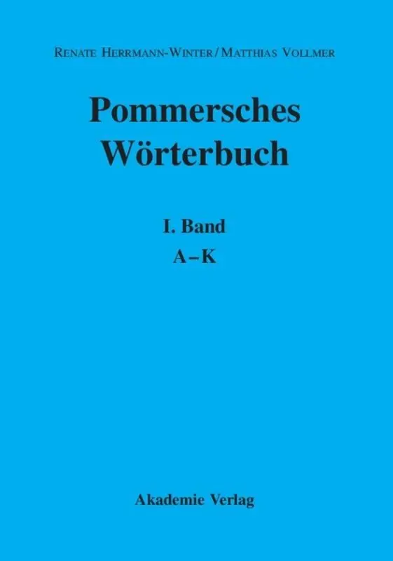 Cover: 9783050044897 | A-K | Renate Herrmann-Winter (u. a.) | Buch | LXX | Deutsch | 2008
