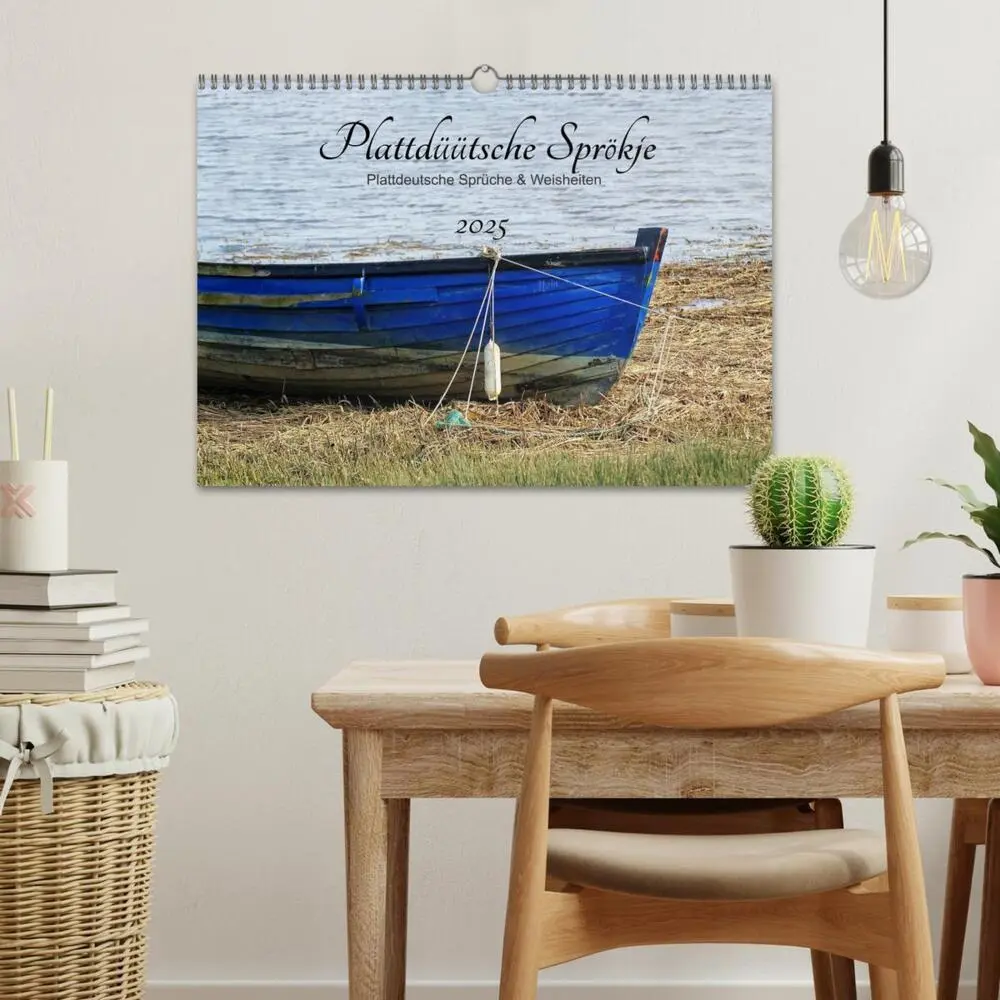 Bild: 9783435324897 | Plattdüütsche Sprökje 2025 (Wandkalender 2025 DIN A3 quer),...