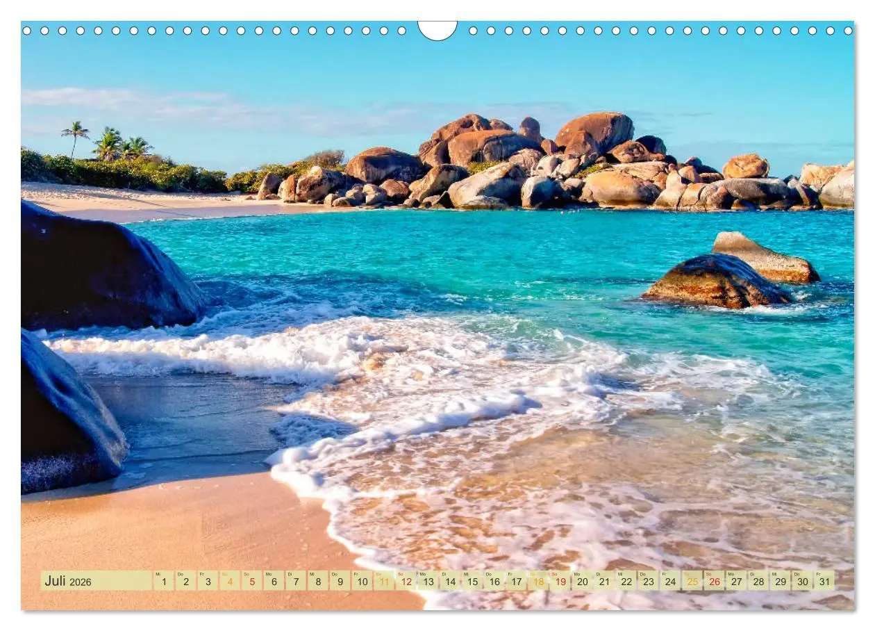 Bild: 9783457894897 | Reise in die Karibik - von den Bahamas bis Aruba (Wandkalender 2026...