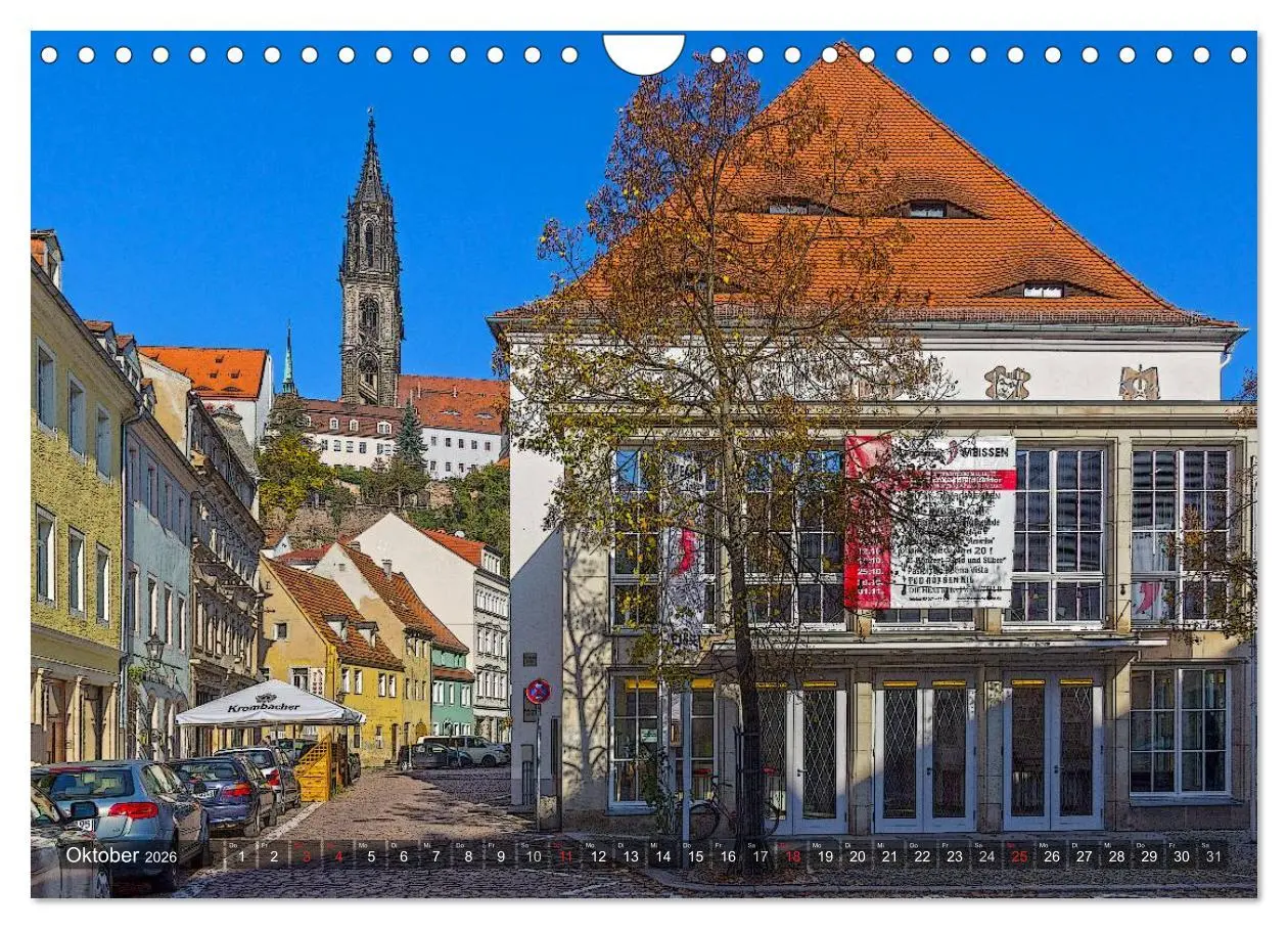Bild: 9783516054897 | Das Jahr an der Elbe in Meißen (Wandkalender 2026 DIN A4 quer),...