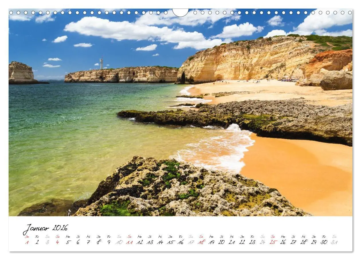 Bild: 9783516124897 | Portugals Süden - Die Algarve (Wandkalender 2026 DIN A3 quer),...