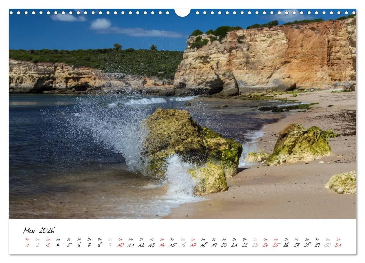 Bild: 9783516124897 | Portugals Süden - Die Algarve (Wandkalender 2026 DIN A3 quer),...