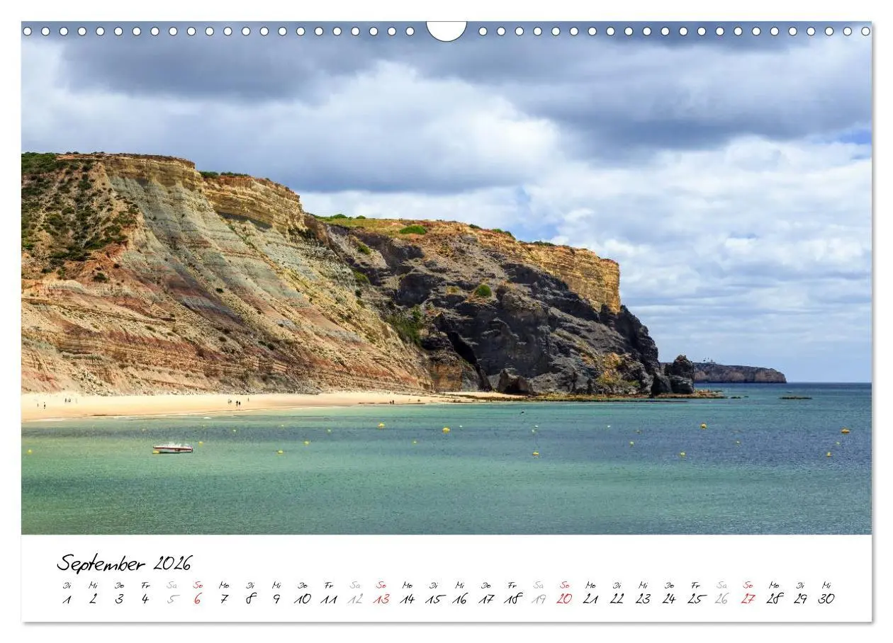 Bild: 9783516124897 | Portugals Süden - Die Algarve (Wandkalender 2026 DIN A3 quer),...