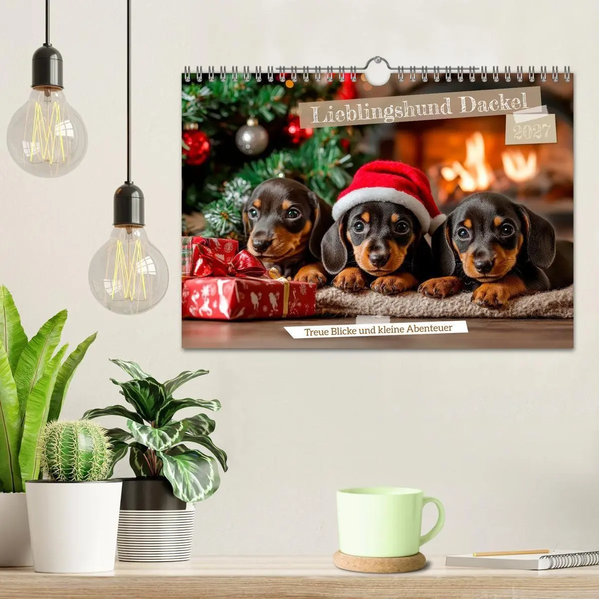 Bild: 9783516814897 | Lieblingshund Dackel (Wandkalender 2027 DIN A4 quer), CALVENDO...