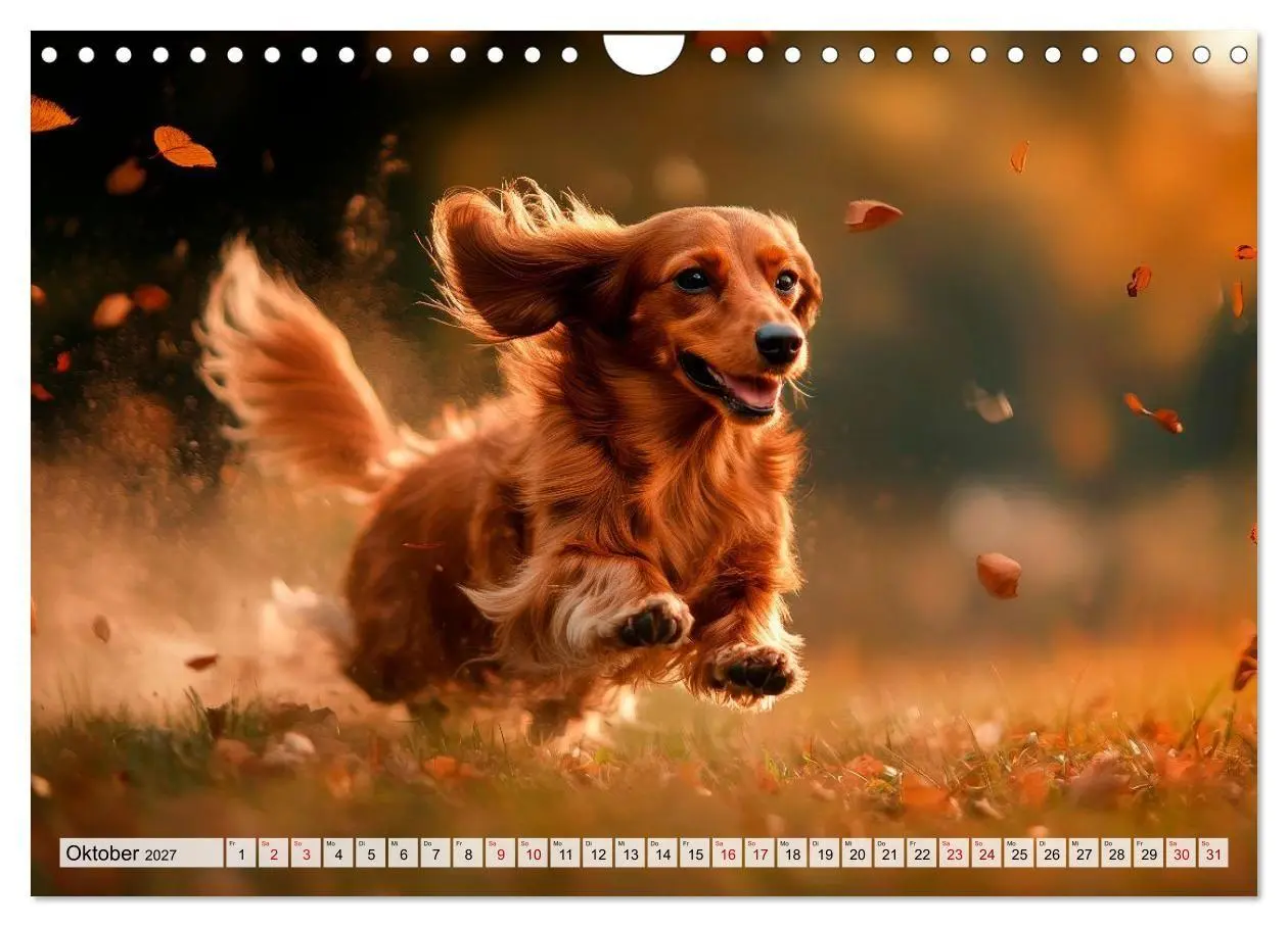 Bild: 9783516814897 | Lieblingshund Dackel (Wandkalender 2027 DIN A4 quer), CALVENDO...