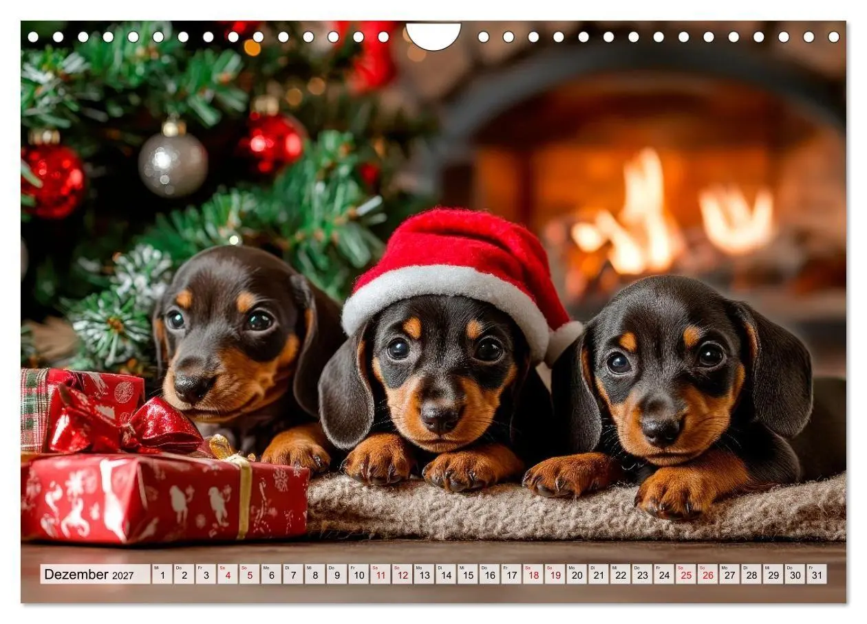 Bild: 9783516814897 | Lieblingshund Dackel (Wandkalender 2027 DIN A4 quer), CALVENDO...