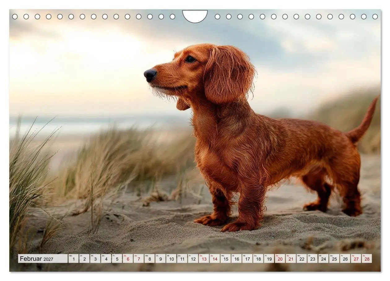 Bild: 9783516814897 | Lieblingshund Dackel (Wandkalender 2027 DIN A4 quer), CALVENDO...
