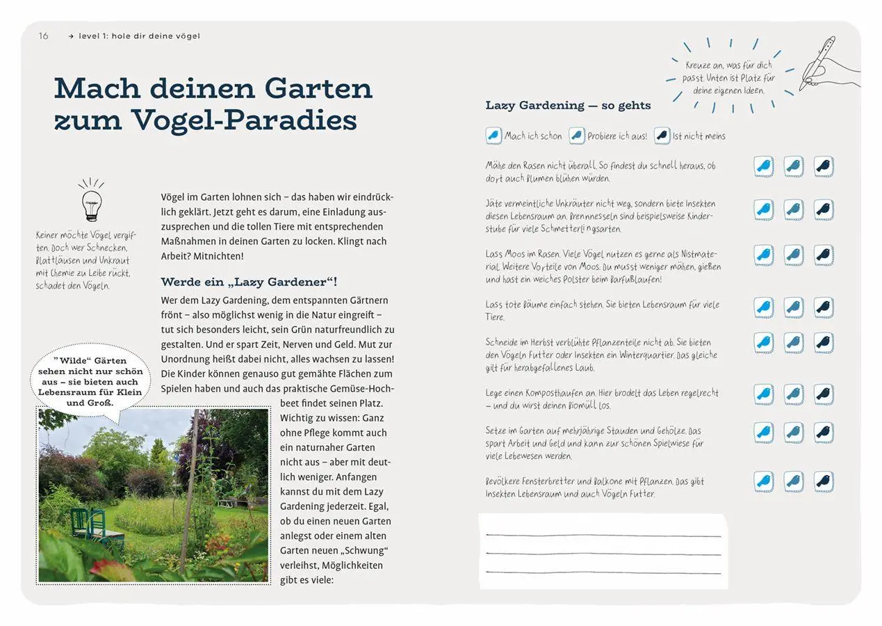 Bild: 9783818624897 | Dein Projekt. Dein Guide. Gartenvögel einladen &amp; verwöhnen | Buch