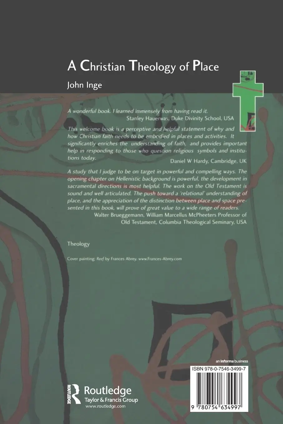 Rückseite: 9780754634997 | A Christian Theology of Place | John Inge | Taschenbuch | Englisch