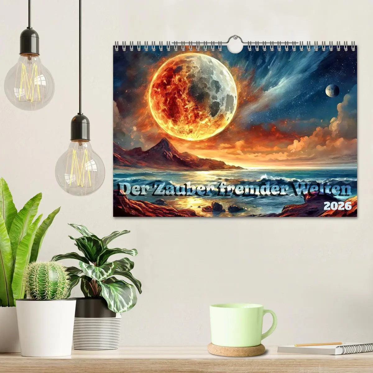 Bild: 9783457334997 | Der Zauber fremder Welten (Wandkalender 2026 DIN A4 quer), CALVENDO...