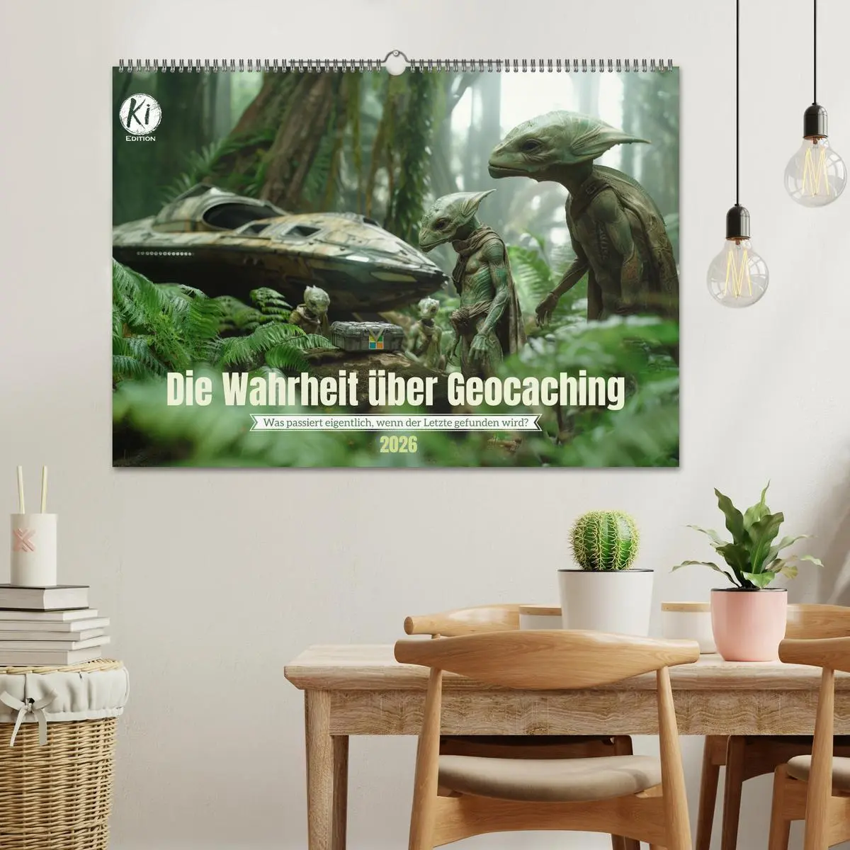 Bild: 9783457404997 | Die Wahrheit über Geocaching (Wandkalender 2026 DIN A2 quer),...