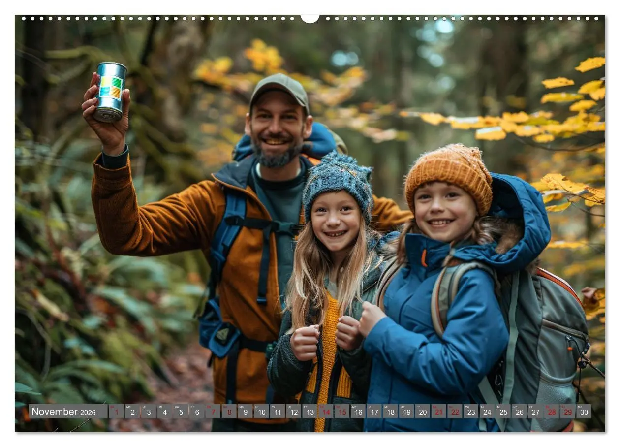 Bild: 9783457404997 | Die Wahrheit über Geocaching (Wandkalender 2026 DIN A2 quer),...