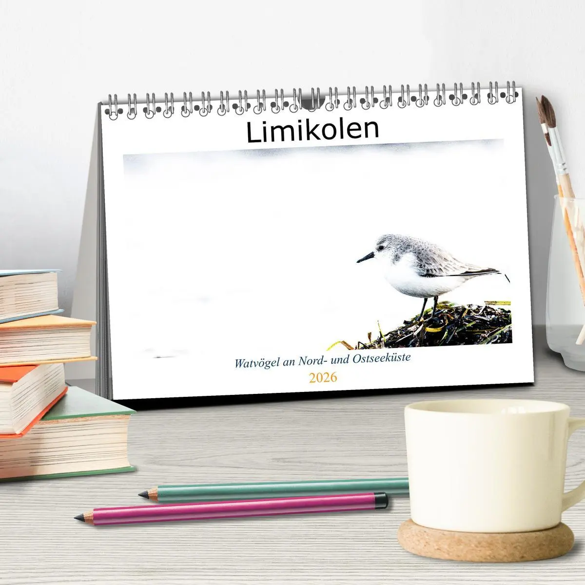 Bild: 9783457644997 | Limikolen - Watvögel an Nord- und Ostseeküste (Tischkalender 2026...