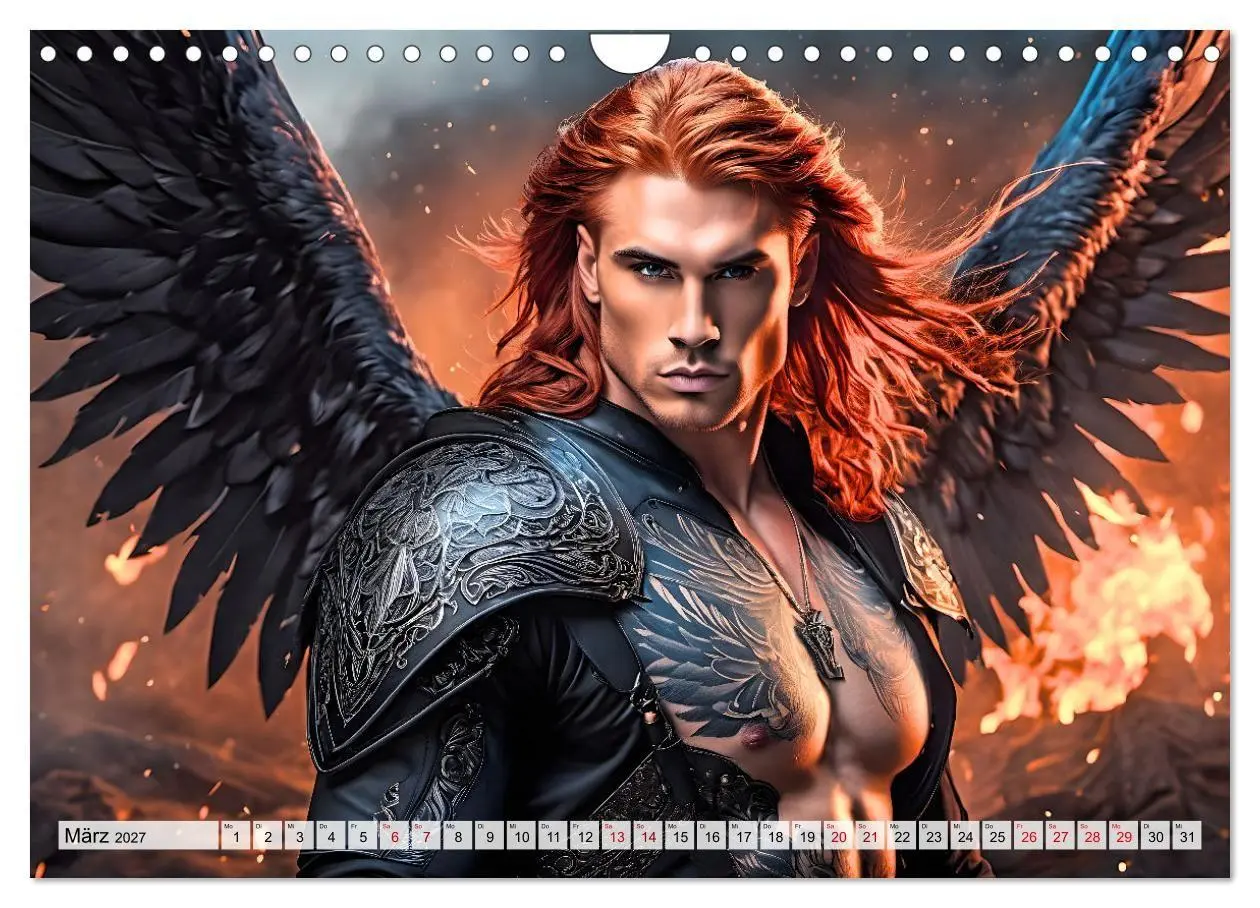 Bild: 9783569204997 | Engel - Kämpfer gegen das Böse (Wandkalender 2027 DIN A4 quer),...