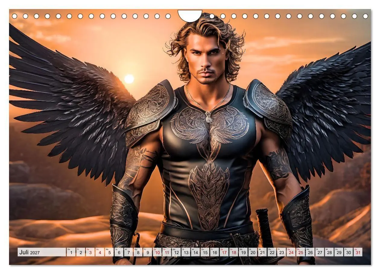 Bild: 9783569204997 | Engel - Kämpfer gegen das Böse (Wandkalender 2027 DIN A4 quer),...
