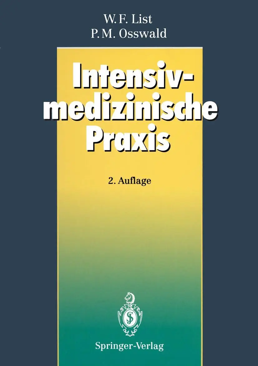 Cover: 9783642774997 | Intensivmedizinische Praxis | Peter M. Osswald (u. a.) | Taschenbuch