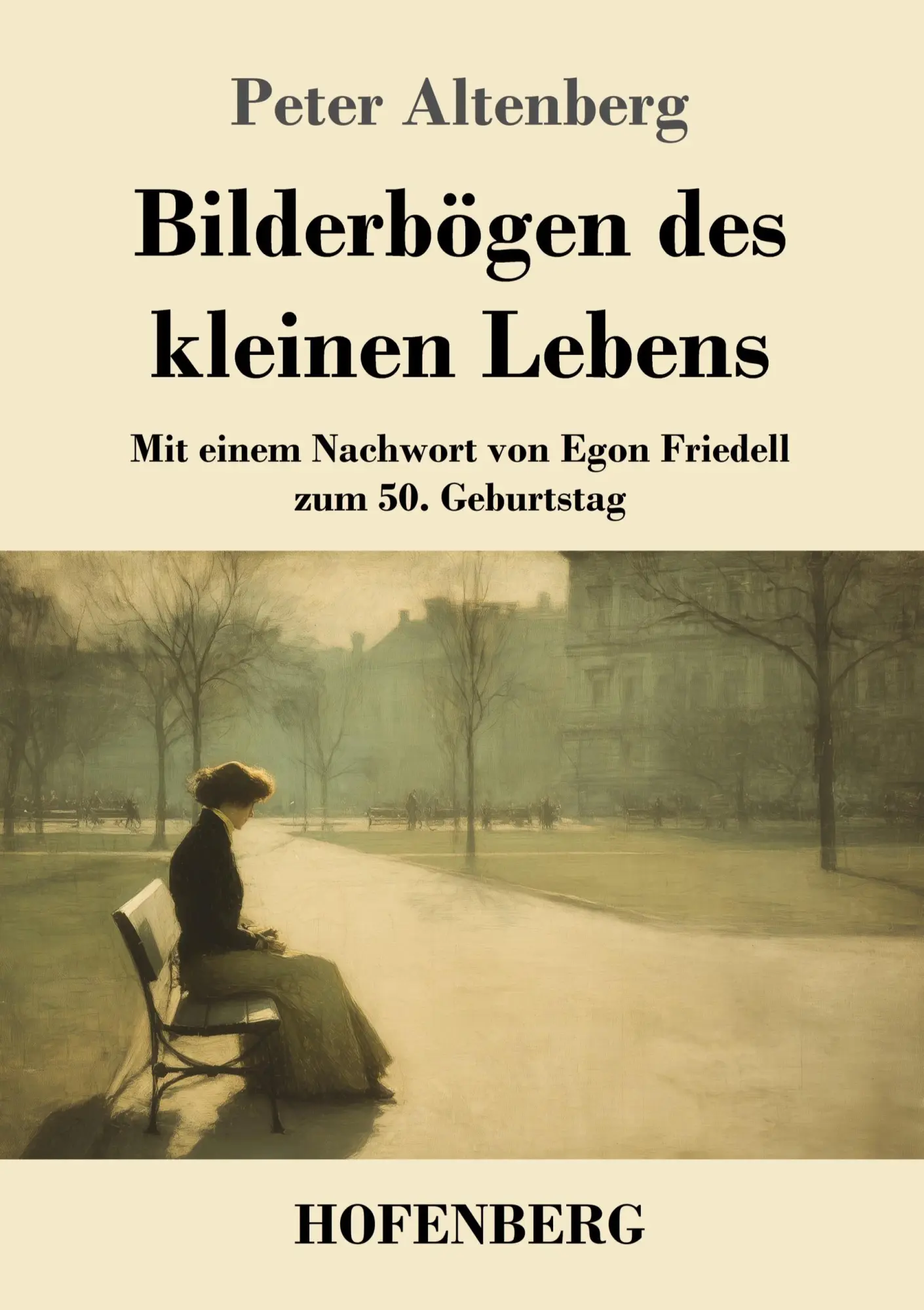Cover: 9783743754997 | Bilderbögen des kleinen Lebens | Peter Altenberg | Taschenbuch | 2026