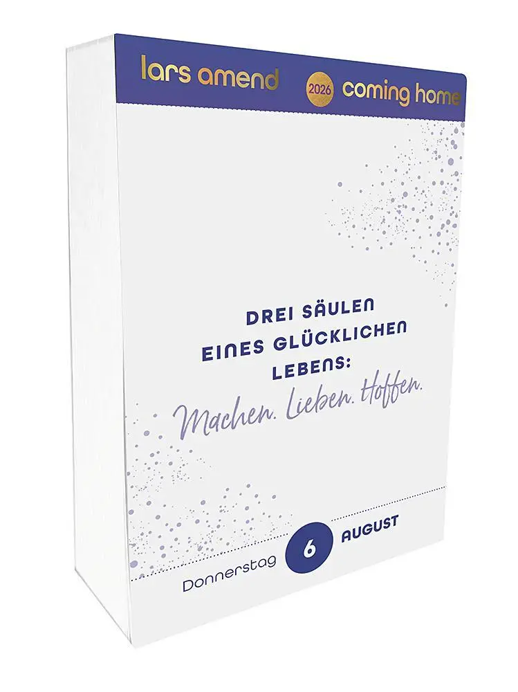 Bild: 4251693905097 | Abreißkalender 2026: Coming Home | Impulse für jeden Tag | Lars Amend