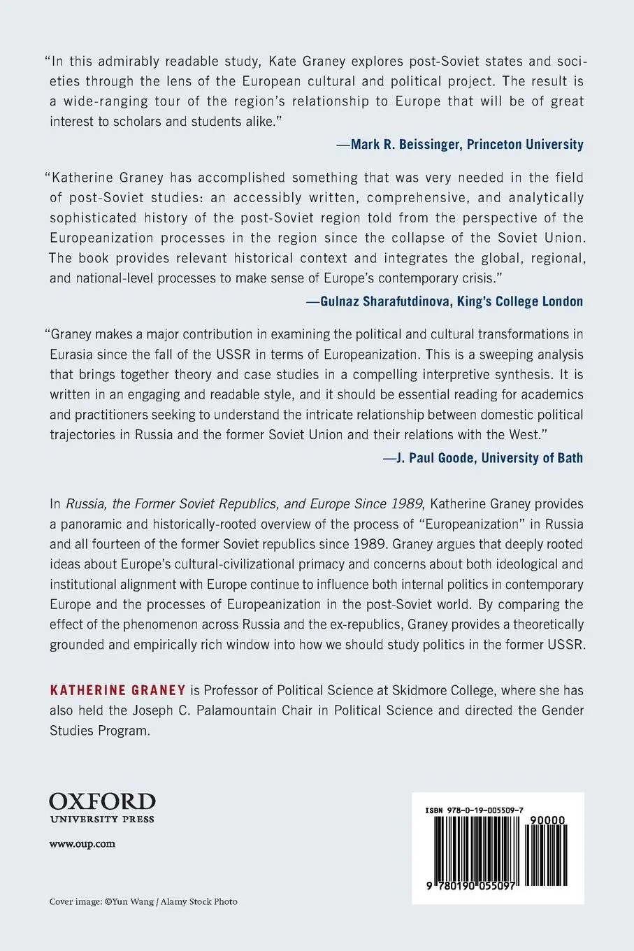 Rückseite: 9780190055097 | Russia, the Former Soviet Republics, and Europe Since 1989 | Graney