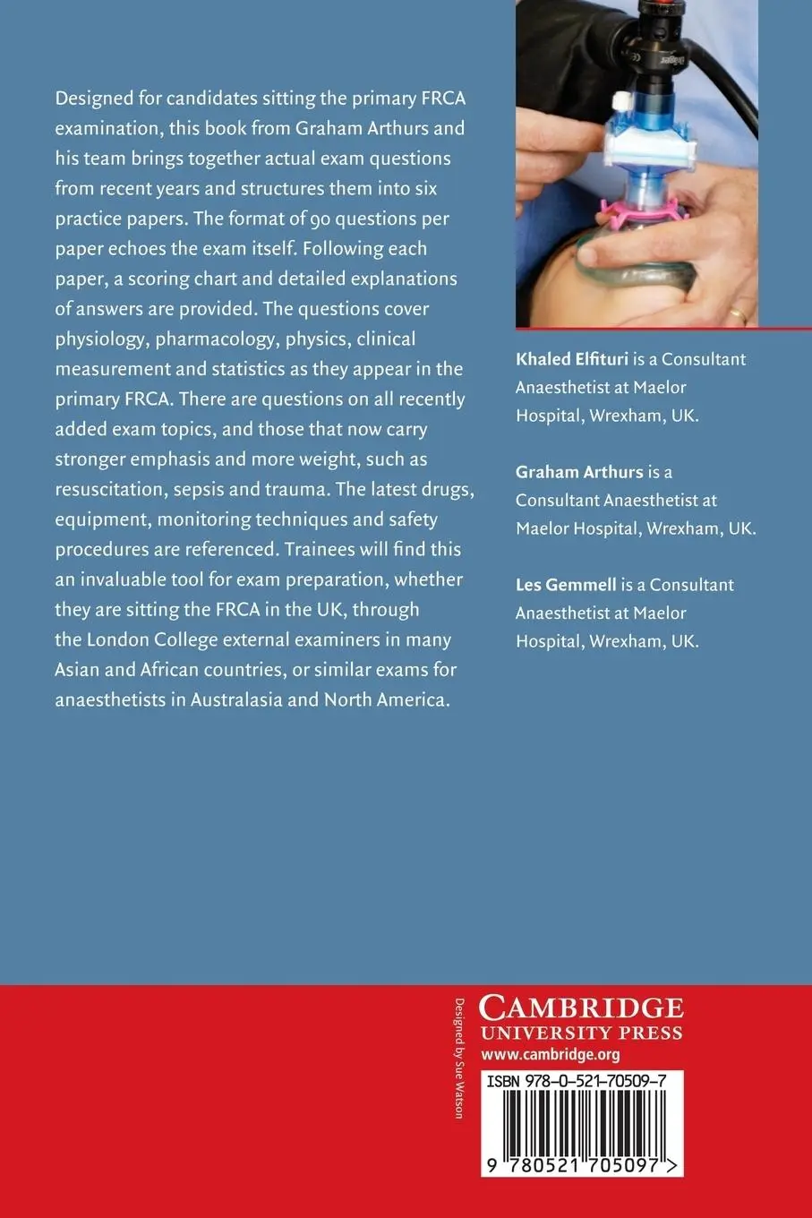 Rückseite: 9780521705097 | MCQs for the Primary FRCA | Khaled Elfituri (u. a.) | Taschenbuch