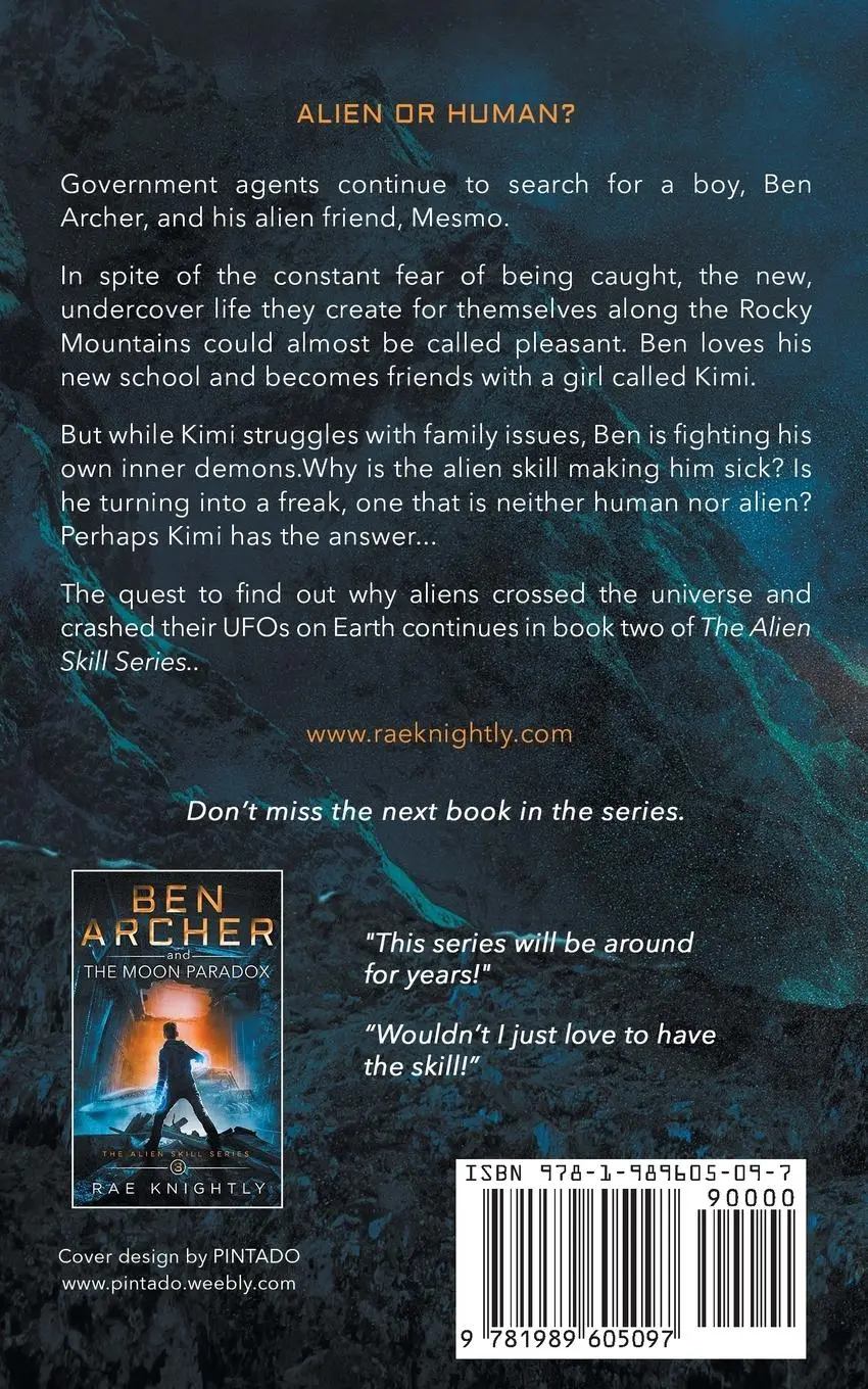 Rückseite: 9781989605097 | Ben Archer and the Alien Skill (The Alien Skill Series, Book 2) | Buch
