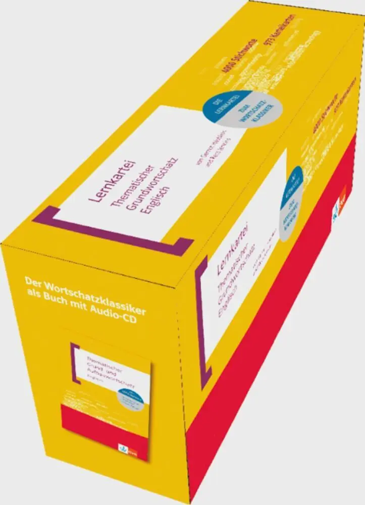 Cover: 9783125195097 | Thematischer Grundwortschatz Englisch | Gernot Häublein (u. a.) | Box