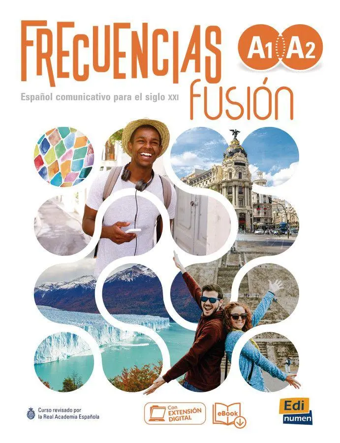 Cover: 9783190445097 | Frecuencias Fusión A1 / A2. Libro del estudiante + Code | Edinumen