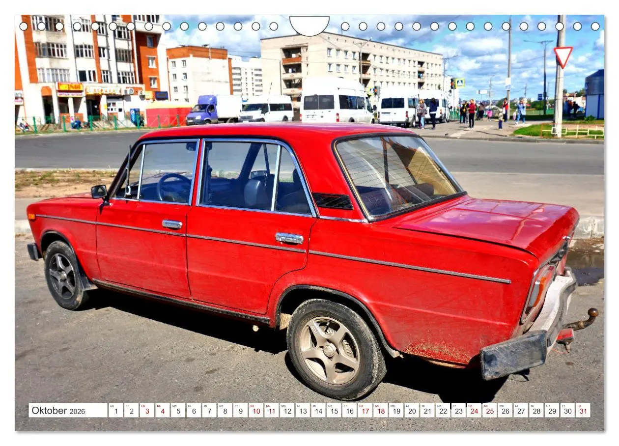 Bild: 9783457605097 | IM LADA-LOOK - Oldtimer und Newtimer in Russland (Wandkalender 2026...