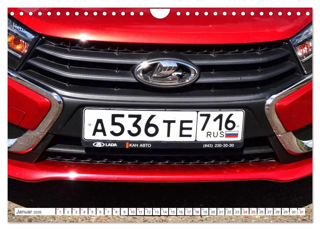 Bild: 9783457605097 | IM LADA-LOOK - Oldtimer und Newtimer in Russland (Wandkalender 2026...