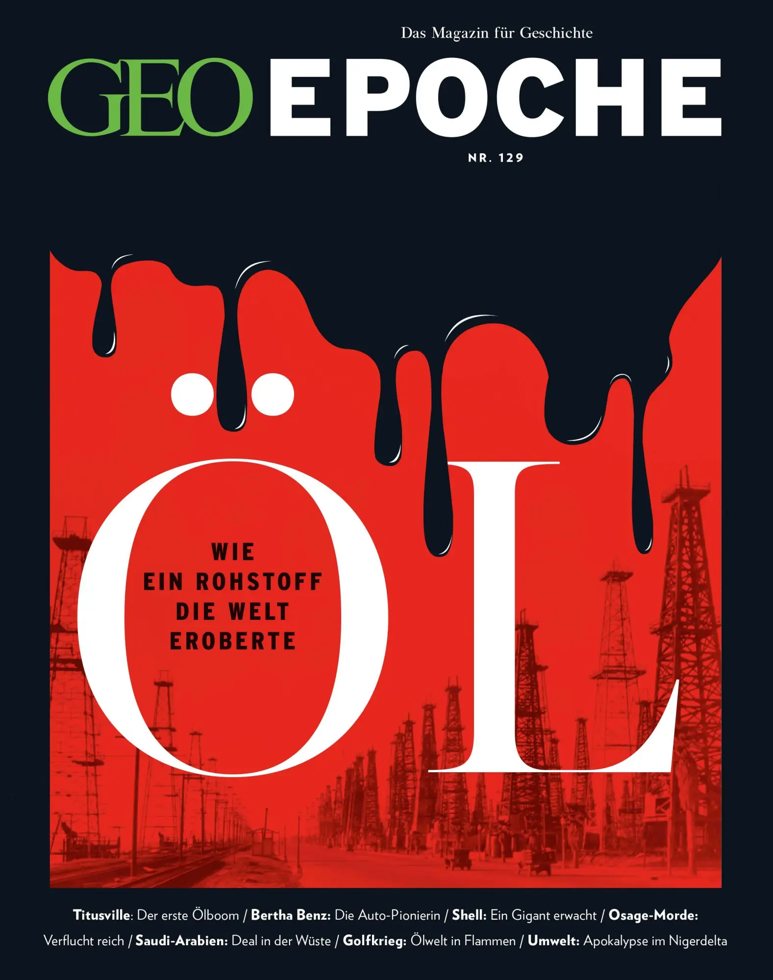 Cover: 9783652015097 | GEO Epoche 129/2024 - Öl | Das Magazin für Geschichte | Broschüre