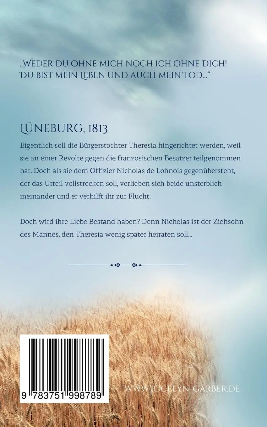 Rückseite: 9783756205097 | Wie der Sturm der Ewigkeit | Jocelyn Garber | Taschenbuch | Paperback