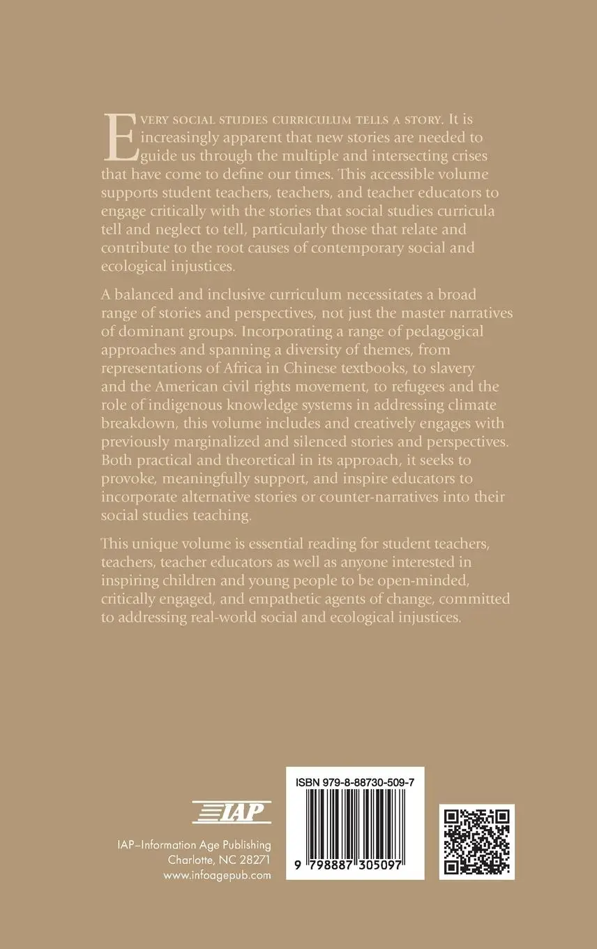Rückseite: 9798887305097 | Beyond Single Stories | Changing Narratives for a Changing World