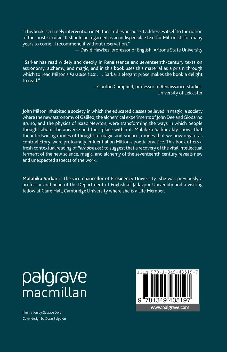 Rückseite: 9781349435197 | Cosmos and Character in Paradise Lost | M. Sarkar | Taschenbuch | ix
