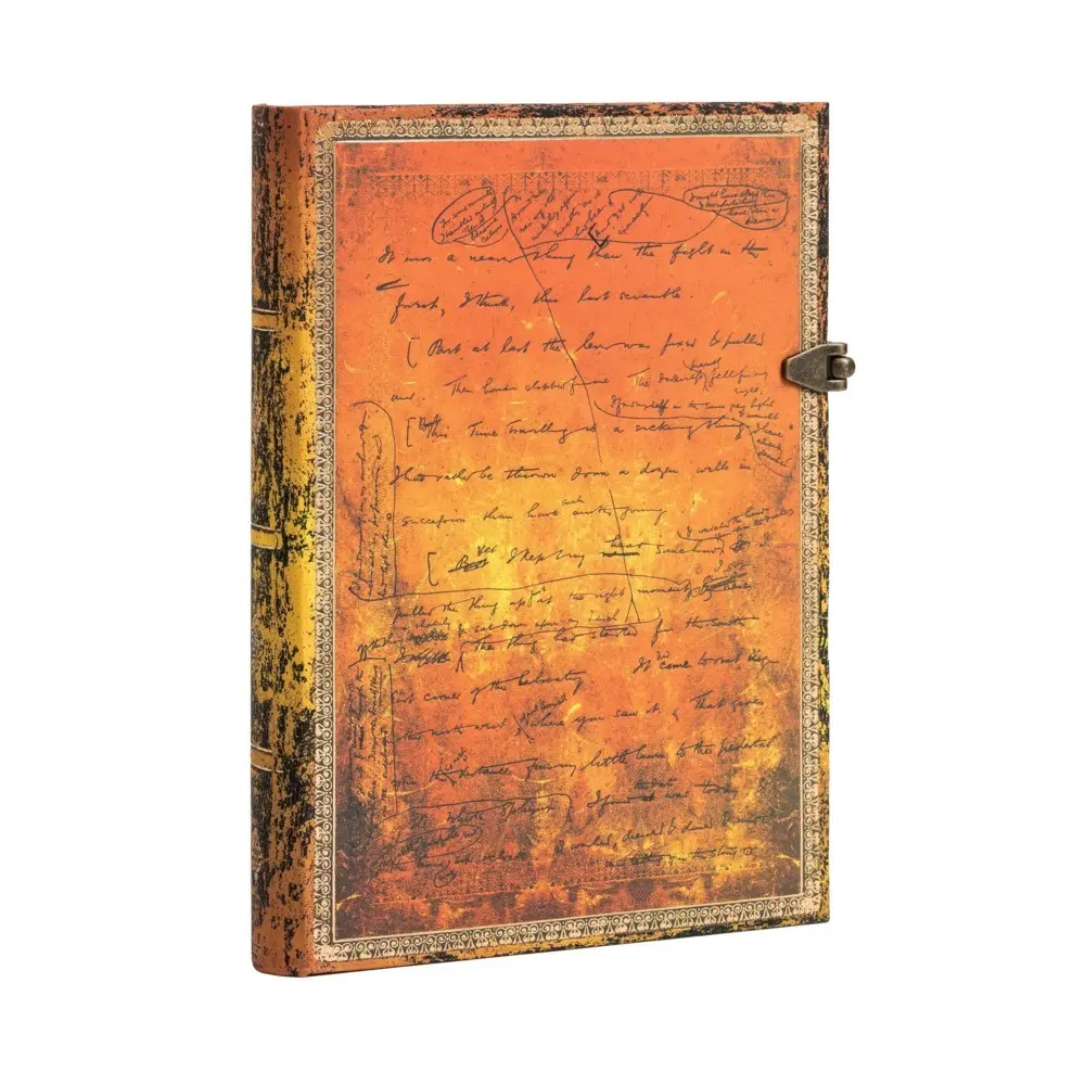 Bild: 9781439765197 | Notizbuch 75. Todestag von H.G. Wells Midi Unliniert | Buch | 2026
