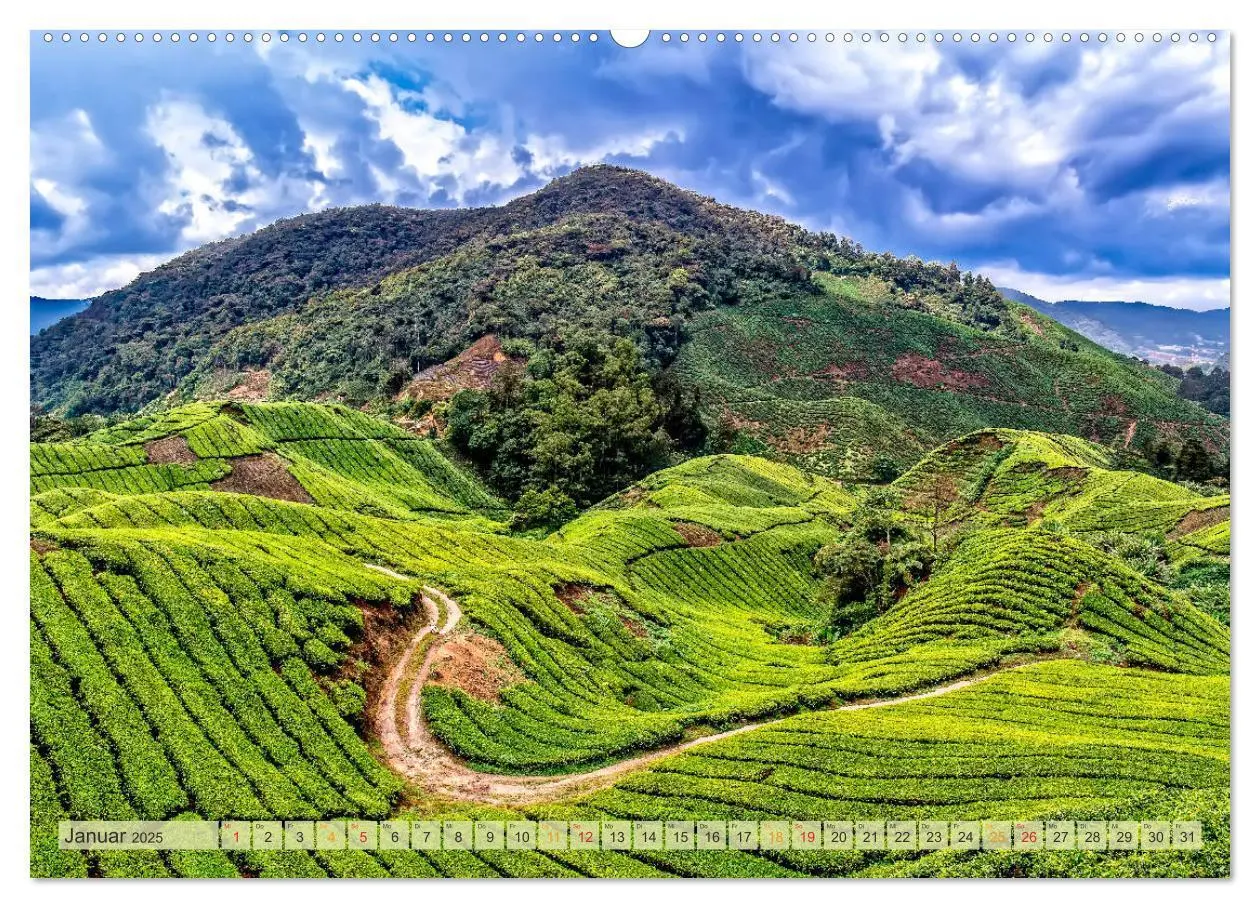 Bild: 9783435435197 | Reise durch Asien - Malaysia (Wandkalender 2025 DIN A2 quer),...