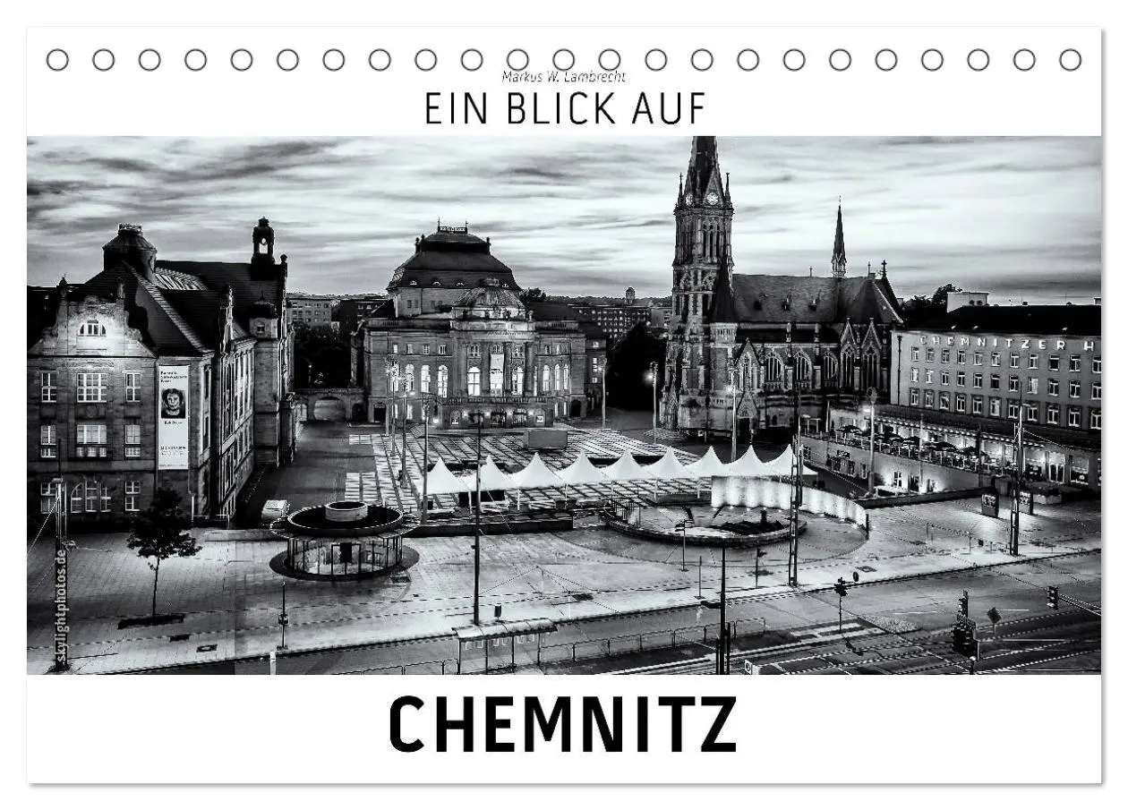 Cover: 9783457905197 | Ein Blick auf Chemnitz (Tischkalender 2026 DIN A5 quer), CALVENDO...