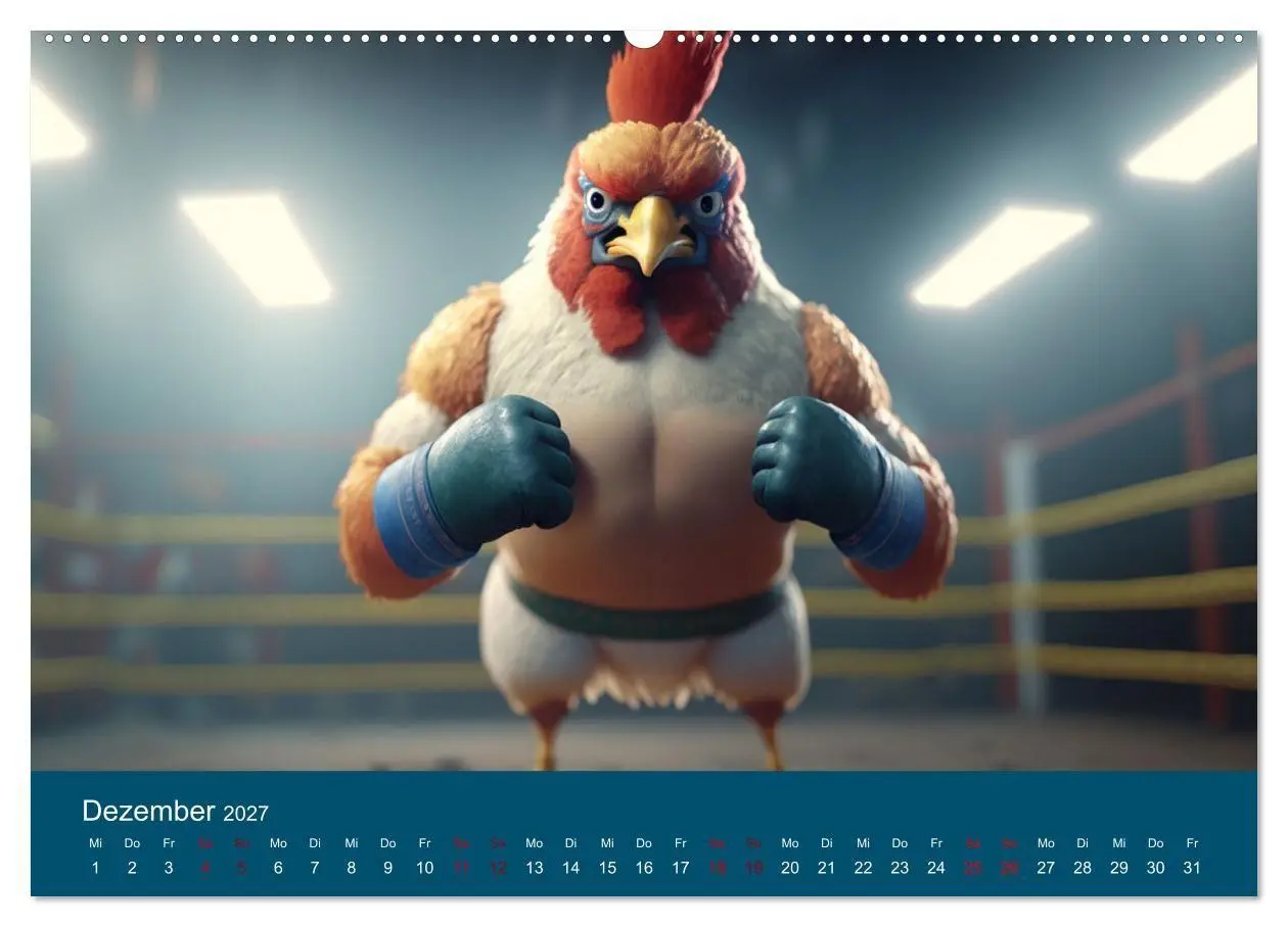 Bild: 9783569325197 | Hühner im Rampenlicht Ein Kalender voller tierischer Fotostars...