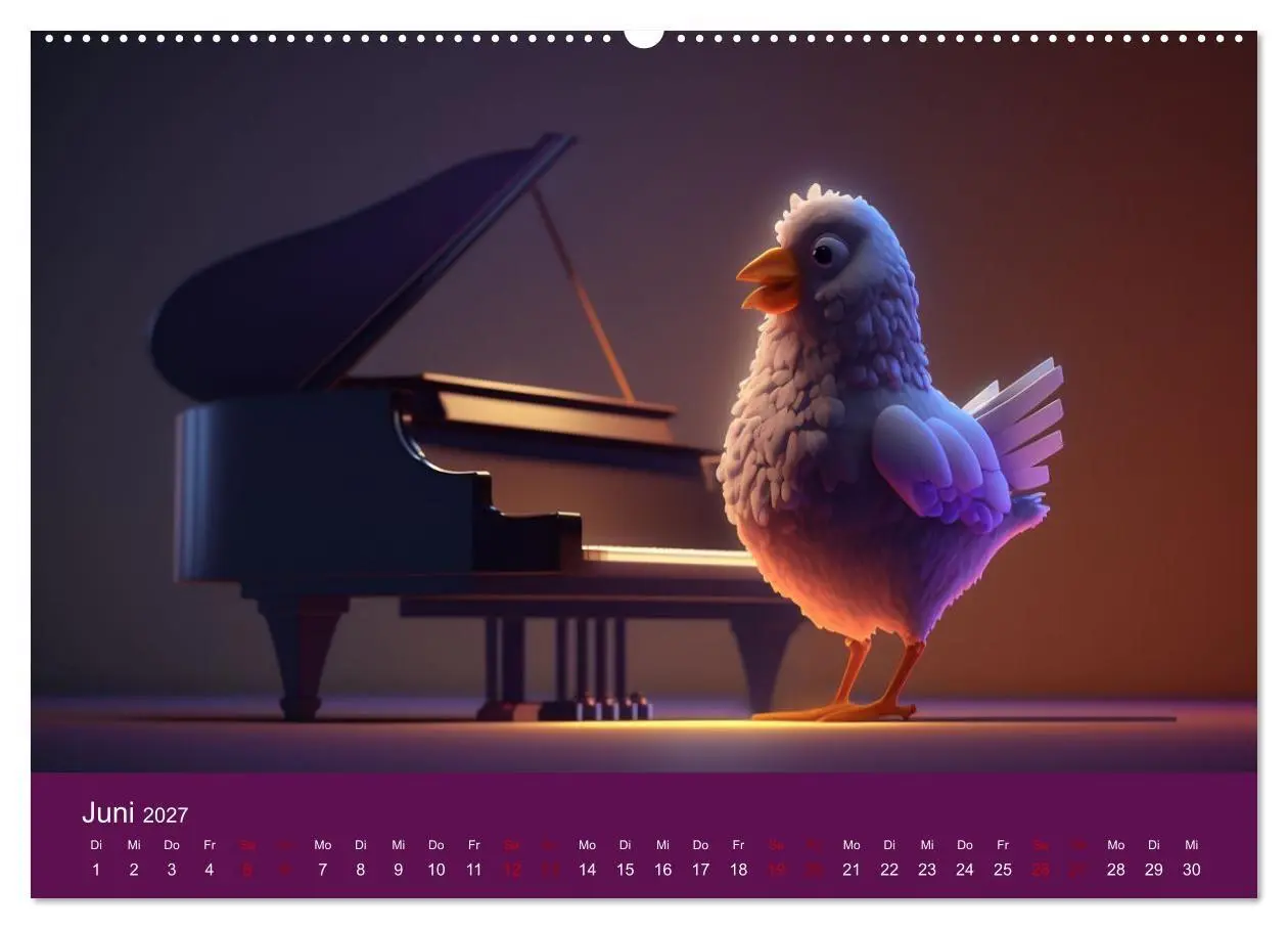 Bild: 9783569325197 | Hühner im Rampenlicht Ein Kalender voller tierischer Fotostars...