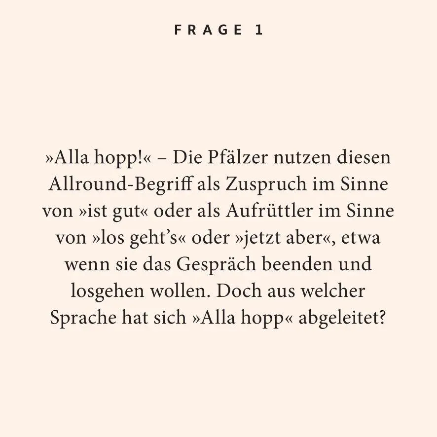 Bild: 9783899785197 | Pfalz-Quiz | 100 Fragen und Antworten | Katja Edelmann | Taschenbuch