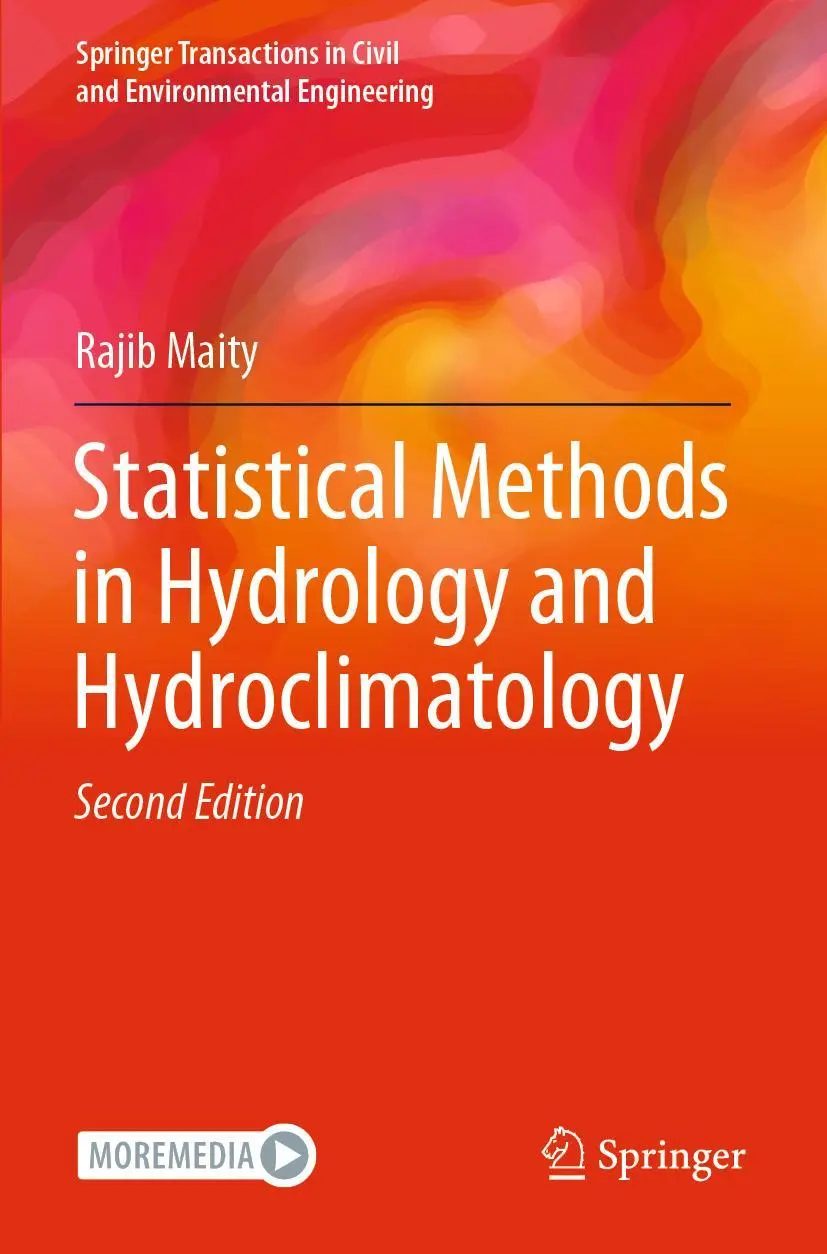 Cover: 9789811655197 | Statistical Methods in Hydrology and Hydroclimatology | Rajib Maity