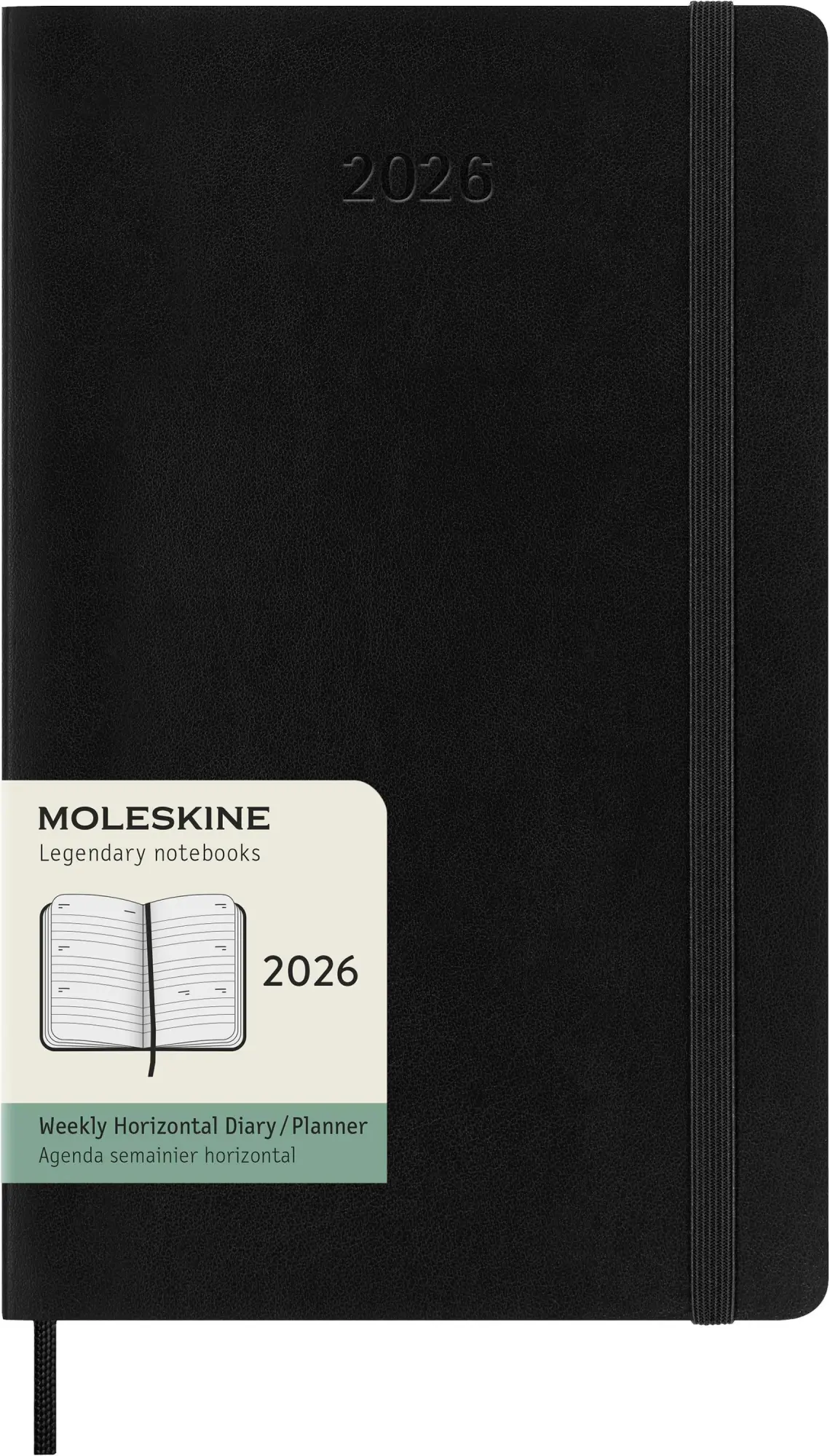 Bild: 8056999275297 | Moleskine 12 Monate Wochen Notizkalender 2026, Large/A5, 1 Wo = 2...