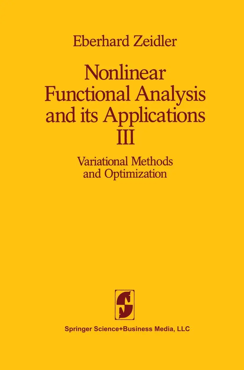 Cover: 9781461295297 | Nonlinear Functional Analysis and its Applications | E. Zeidler | Buch