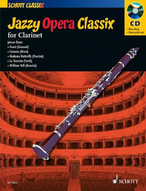 Cover: 9781902455297 | Jazzy Opera Classix for Clarinet | Darren Fellows | Taschenbuch | 2005