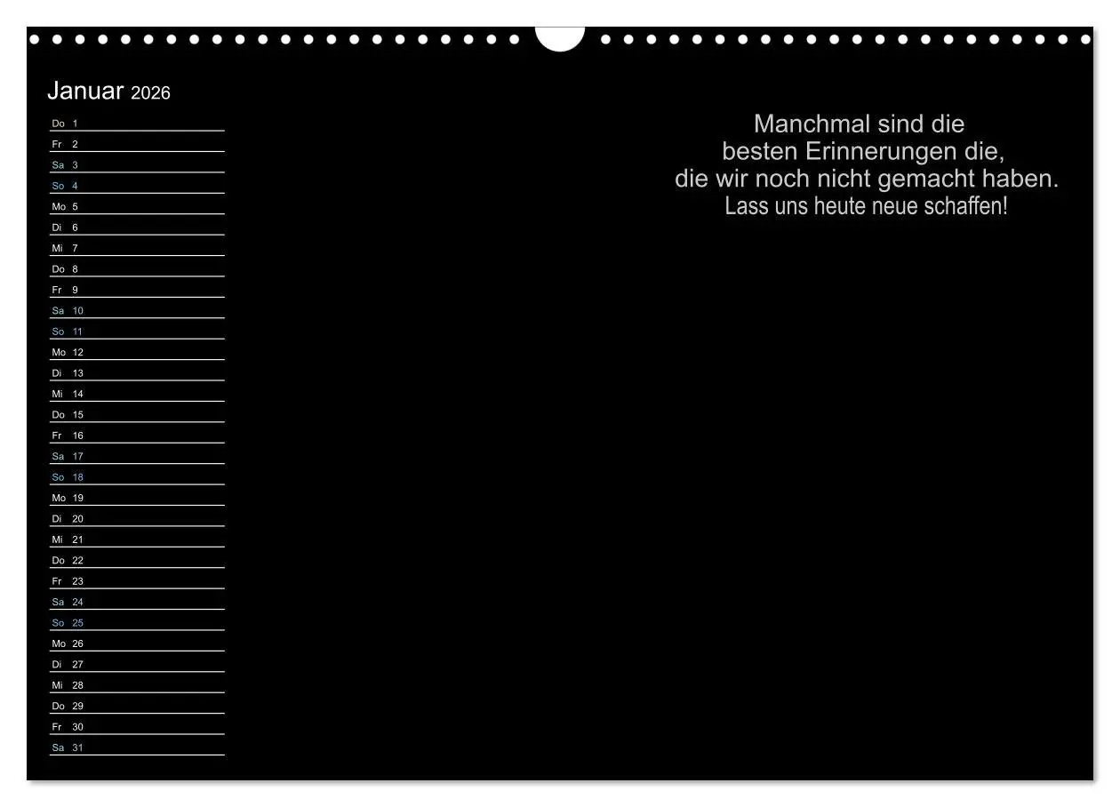 Bild: 9783457375297 | Mein Persönlicher Kalender (Wandkalender 2026 DIN A3 quer),...